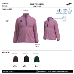 FORRO POLAR KIDS CAMP ROSA