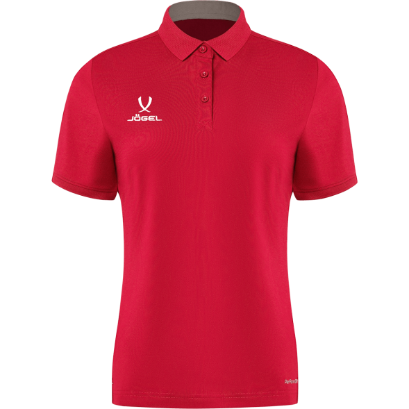 Поло женское JOGEL PREMIER PerFormDRY CVC Polo W, красный