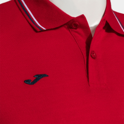 POLO MANGA CORTA CONFORT CLASSIC ROJO MARINO
