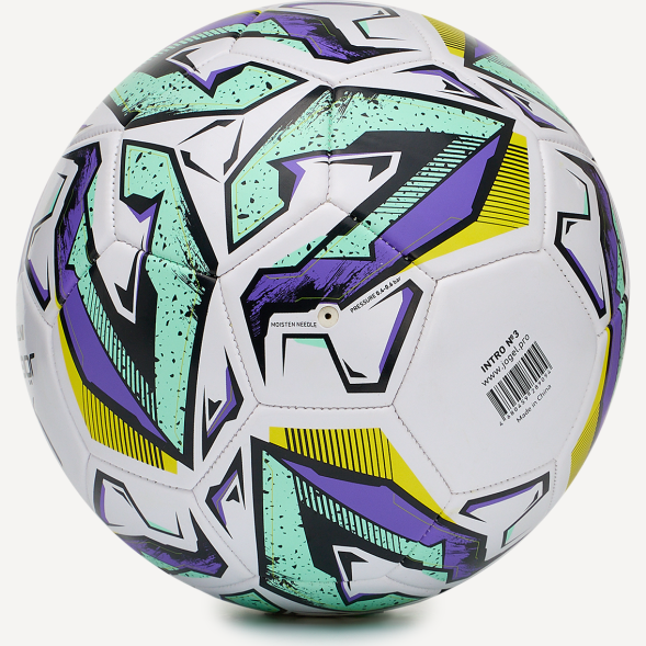 Мяч футбольный JÖGEL Intro №3, белый