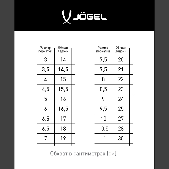 Перчатки вратарские JOGEL MAGNUM SL3 Roll-Hybrid, синий