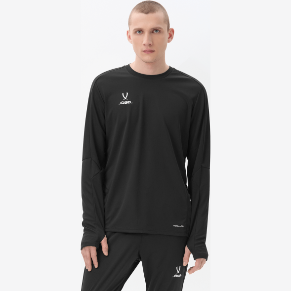 Джемпер тренировочный JOGEL DIVISION PerFormDRY Pro Training Top, черный