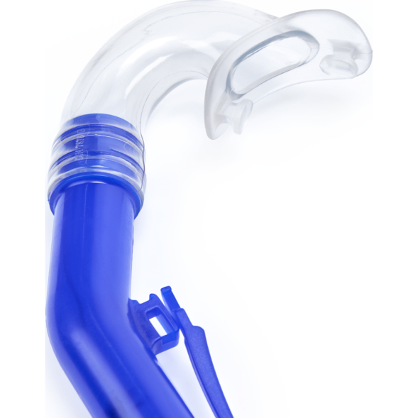 Трубка плавательная SALVAS Rapallo Snorkel DA115T0BBSTS, размер взрослый