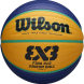 Мяч баск. WILSON FIBA3x3 Replica, WTB1133XB, р.5, резина, бутил. камера, желто-синий