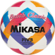 Мяч вол. пляжн. MIKASA BV543C-VXA-O, 18 панелей, синт.кожа (ТПУ), маш.сш., бут.кам, мультиколор