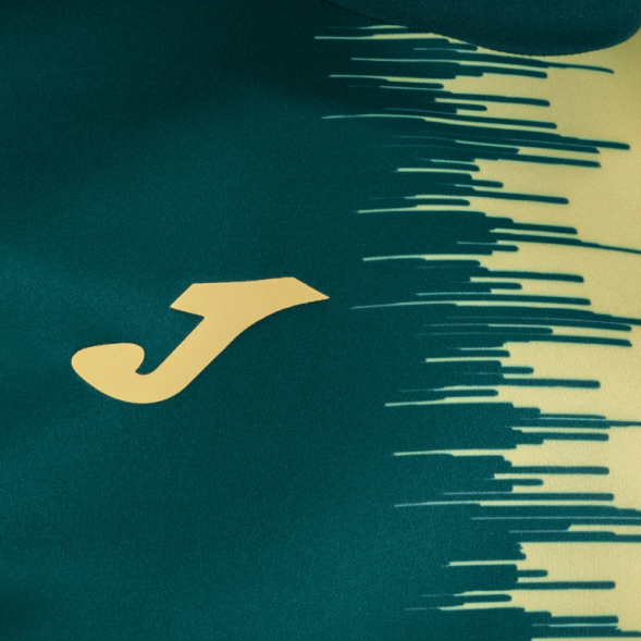 CAMISETA MANGA CORTA CITY II VERDE AMARILLO