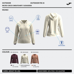 CHAQUETA CON CAPUCHA EXPLORER BURDEOS