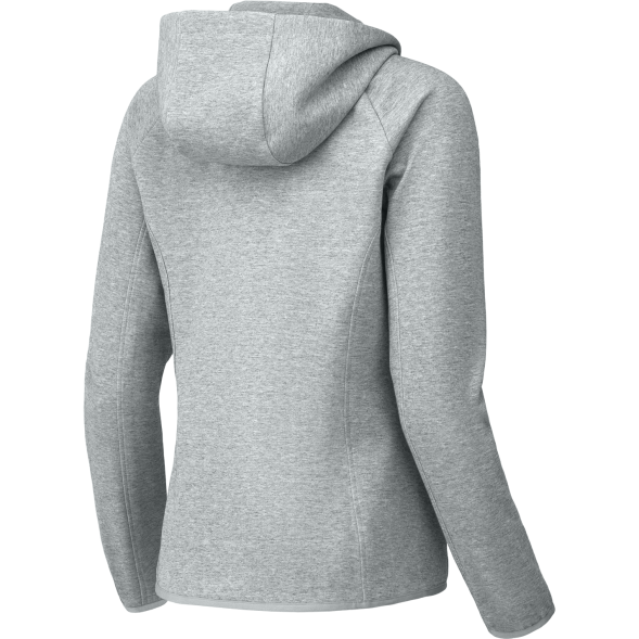 Худи на молнии женское JOGEL ESSENTIAL Athlete Hooded FZ Jacket W, серый