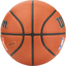 Мяч баск. WILSON JR.NBA Fam Logo Indoor Outdoor, WZ2009801XB7, р.7 композит, бутил. кам., коричневый